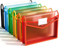 ABC life 6 Pack Plastic Expanding File Folder, Folders by ABClife