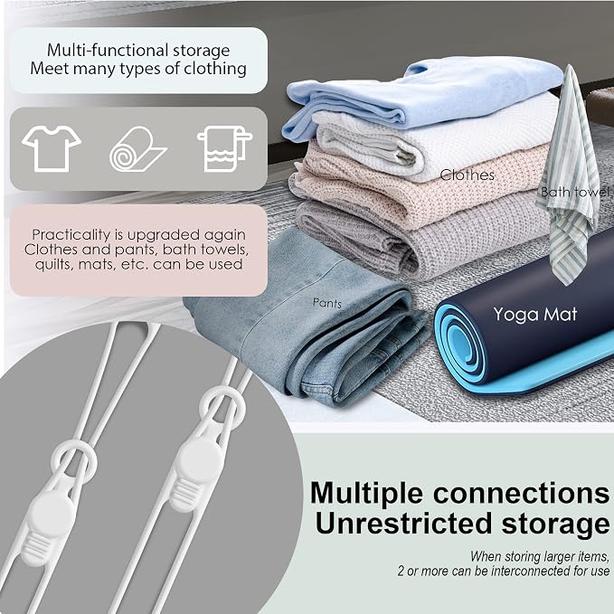 16Pcs Silicone Cable Ties Cord Organizer - Image 4