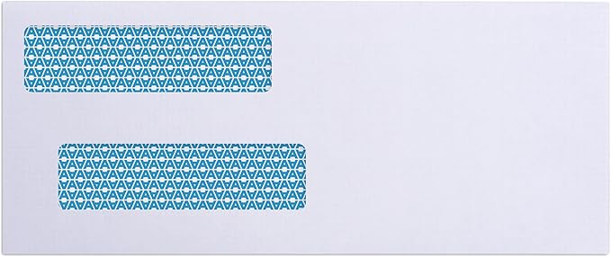 Aimoh #8 Double Window Flip & Seal Security Check Envelopes 500 Qty, Fits - Image 4