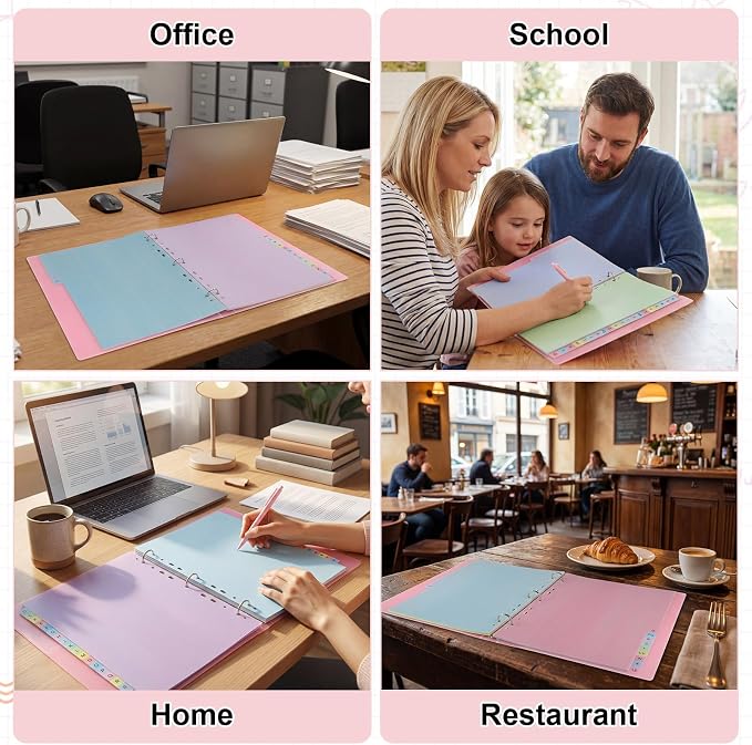 21-Tab A-Z Alphabet Binder Dividers - Image 6
