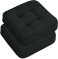 GOFORIT Chair Cushions Set of 2, Tufted Shredded Memory Foam Chair Pads by Unknown
