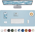 PU Leather Desk Mat Protector by AFIING