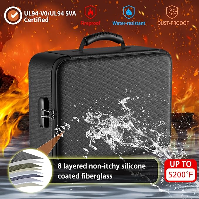 ENGPOW 5200°F Fireproof Document Bag - Image 2