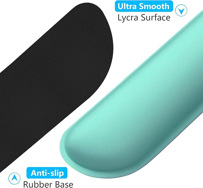 Dapesuom Enlarge Keyboard Wrist Rest Pad, Cute Memory Foam Wrist Rest - Image 4