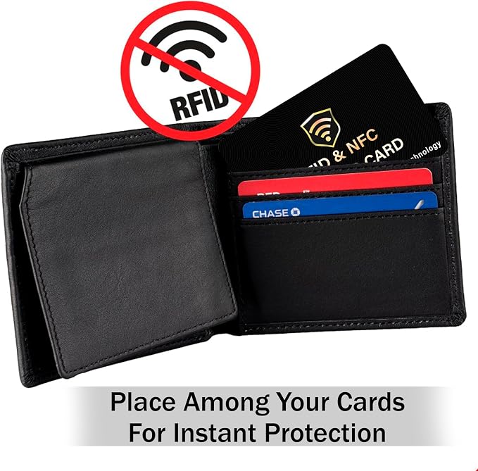 SaiTech IT 10 Pack RFID Blocking Card, One Card Protects Entire Wallet Purse - Image 8