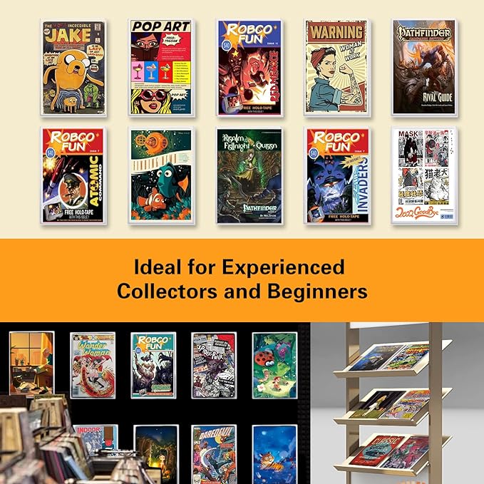 10ct Silver-Age Comic Book Toploaders - Image 6