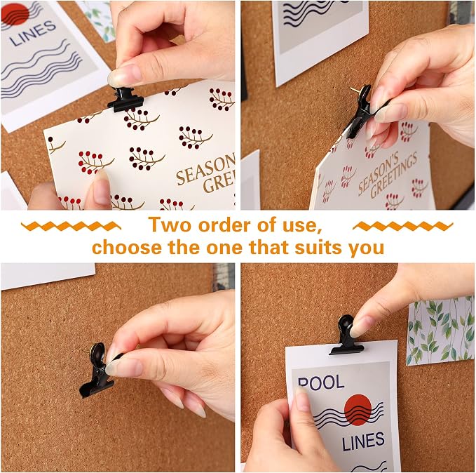 20 Pcs Metal Push Pin Clips 22mm - Image 4