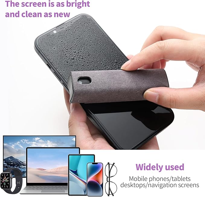 Car Screen Cleaner Spray and Wipe -2-in-1 iPhone Cleaner, iPad Screen Cleaner & - Image 6