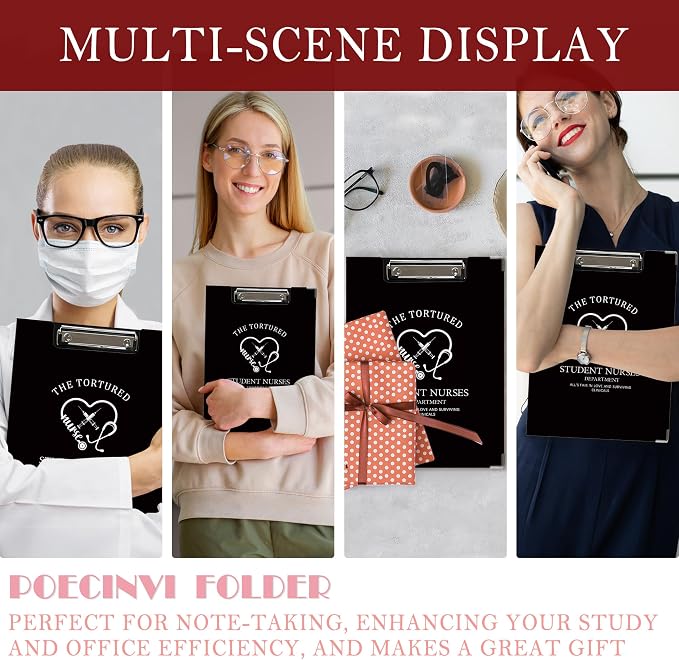 Funny Student Nurse Clipboard Folio - Image 6