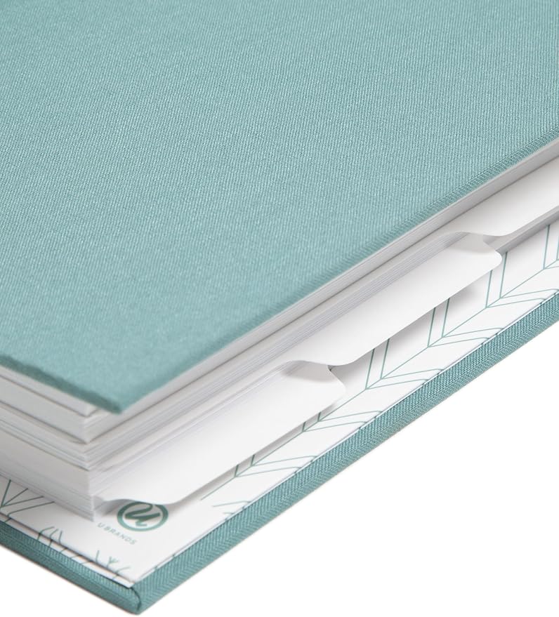 Smead 89415 Three-Ring Binder Index Divider 5-Tab White - Image 8