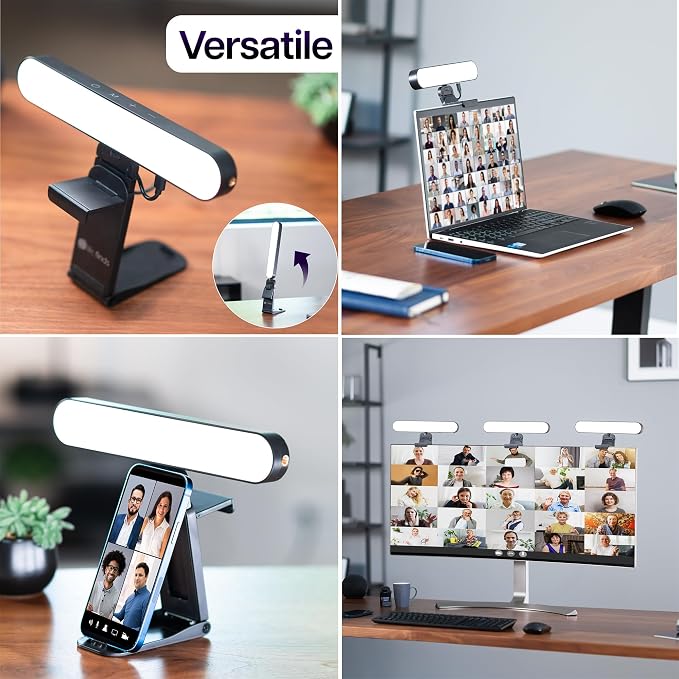 Life Finds Webcam Light for Streaming on Monitor or Laptop, Freestanding Video - Image 6