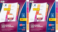Avery Dividers for 3 Ring Binders, 5 Tabs per Set, Customizable Table Contents by Avery