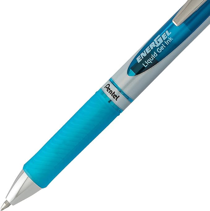 Pentel EnerGel Deluxe RTX Retractable Liquid Gel Pen, Medium Line, Metal Tip - Image 4