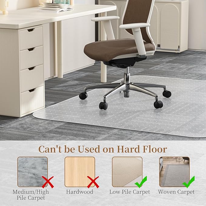 48" X 60" X 0.09" Office Chair Mat - Image 3