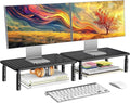 HUANUO Monitor Stand for Desk, Computer Monitor Stand Height Adjustable by HUANUO