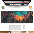Desk Mat, Big Desk Pad, 31.5x11.8 Inches Extended Big Gaming Mouse Pad by stanploe