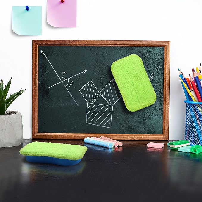 3Pc Chalkboard Eraser Washable Microfiber Cleaning Tool | OSOPOLA 3Pack - Image 4