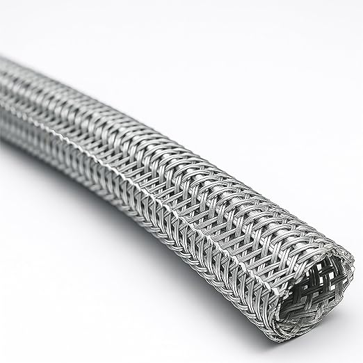 Electriduct 1.25" Hook Self Closing Sleeve Braid Wrap Around Sleeving Flame by Electriduct