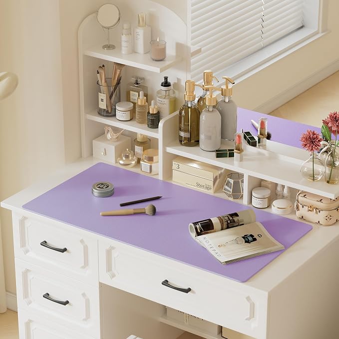 Aothia Faux Leather Desk Mat - Image 6