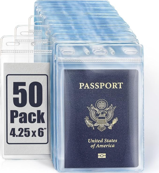 Mifflin-USA Passport & Card Holders, Extra Large ID Name Badge Holder, by MIFFLIN