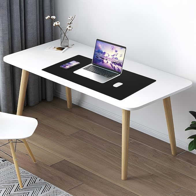 AFIING Desk Mat, 31.5" x 17", Cork Desk Pad Protector | Dual-Sided Cork & PU - Image 11