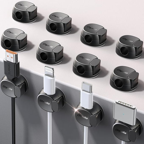 12Pack Cord Organizer Cable Clips by Chfeila