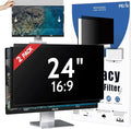 Peslv 24 Inch Privacy Screen for Computer Monitor 16:9 Aspect Ratio, Eye by peslv