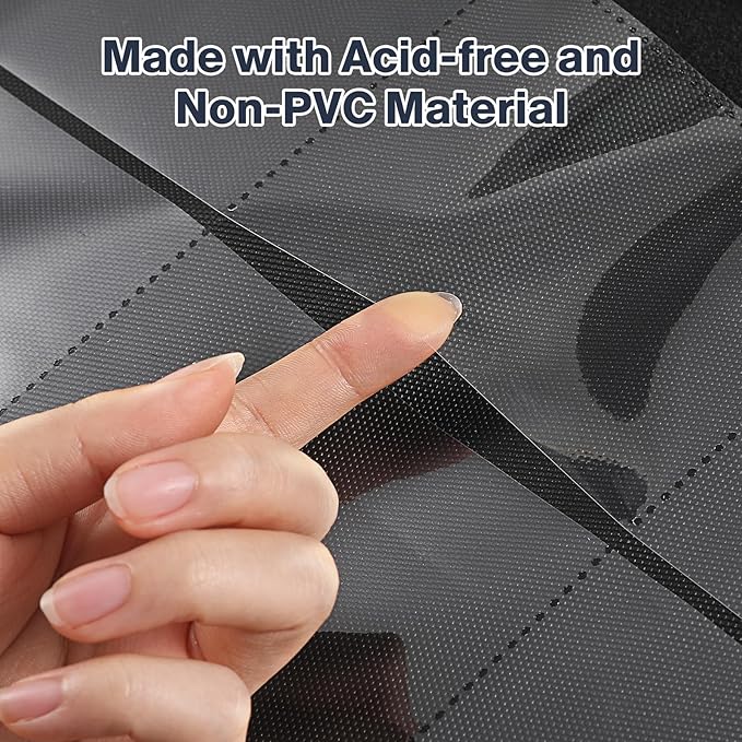 Toploader Binder, Holds 360 Toploaders, 100 Toploaders INCLUDED, 9-Pocket PU - Image 5