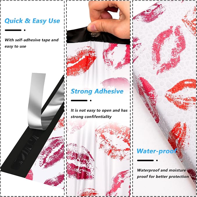 Poly Mailer 12x15.5 Inch 50 Pcs, Waterproof and Tear-Resistant Shipping Bags - Image 3