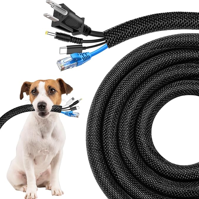 Secbolt Cord Protectors from Pets No Chew, 25ft by Secbolt