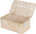 FEIALNDUO Wicker Shelf Baskets by FEILANDUO