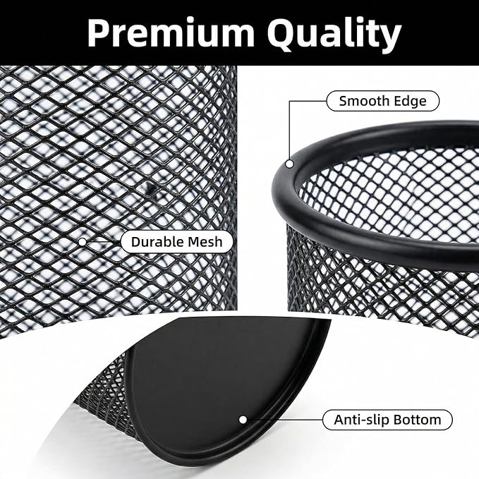 Pen Holder Mesh Pencil Holder Metal Pen Holder Pencil Holder - Image 4