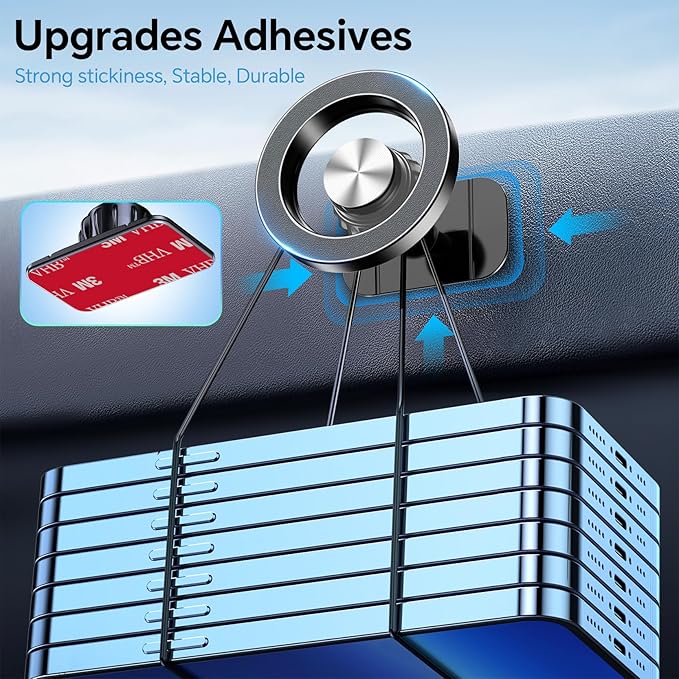 Kaistyle for Magsafe Car Mount【Strong Magnets】Magnetic Phone Holder for Car - Image 5