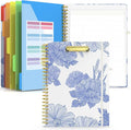 Sooez Clipboard Folio with Refillable Notepad, Folder with 10 Storage Pockets by Sooez