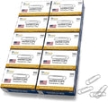 Upgrade Office Supply Jumbo Paper Clips, 10 Boxes of 100, Made in USA by UpgradeOfficeSupply