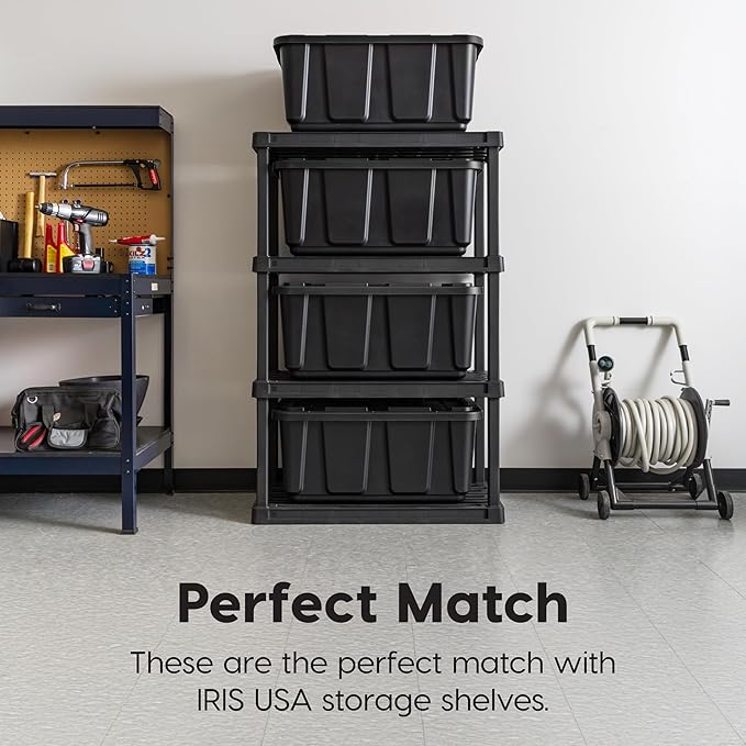 IRIS USA 4-Pack 27 Gallon Storage Bins - Image 6
