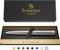 Scriveiner Stainless Steel Ballpoint Pen by Scriveiner