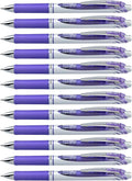 Pentel EnerGel RTX Retractable Liquid Gel Ink Pen, Medium line, Lilac Ink by PentelofAmerica