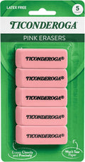 Ticonderoga Wedge Erasers by Ticonderoga