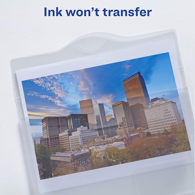 Avery Translucent Document Wallet, Holds Up to 50 Pages, 12 Wallets - Image 6