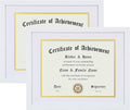 ELSKER&HOME 8.5x11 Certificate Frame White by ELSKERHOME