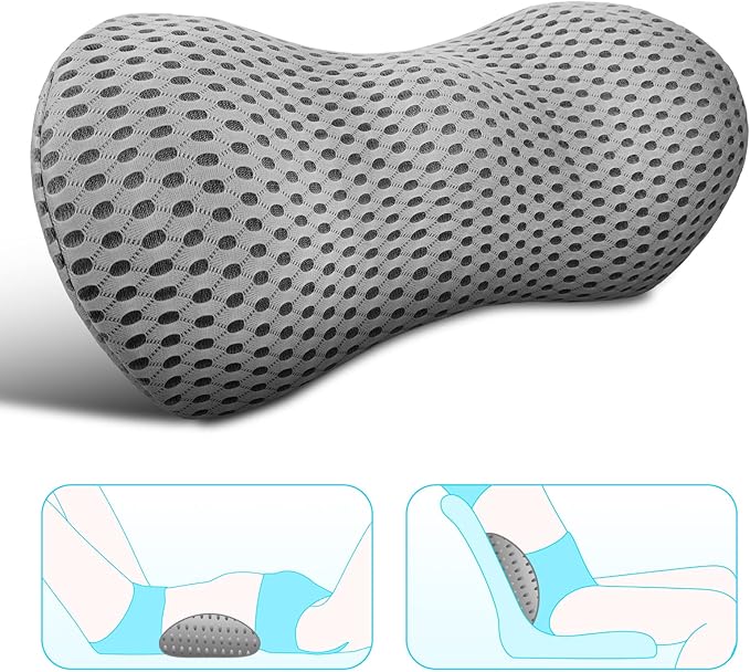 Lumbar Support Pillow for Office Chair, Memory Foam Lumbar Pillow for Lower by Relaxedcomfortablebreathab