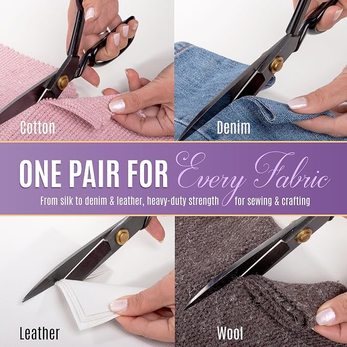 Professional 9 Inch Sewing Scissors - Image 7