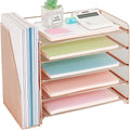 OPNICE Desk Organizer, 5-Tier Paper Organizer Letter Tray by OPNICE