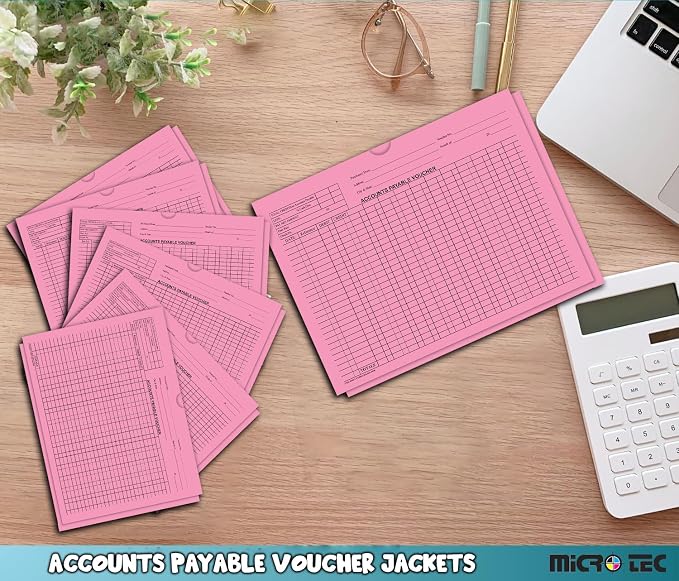 Accounts Payable Voucher Envelopes General Accounting Style, Buff 300 Pack | - Image 7