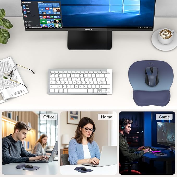 TECKNET 2 Pack Gel Mouse Pad - Image 7
