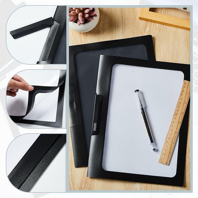Yeaqee 50 Pcs Clear Report Covers - Image 4