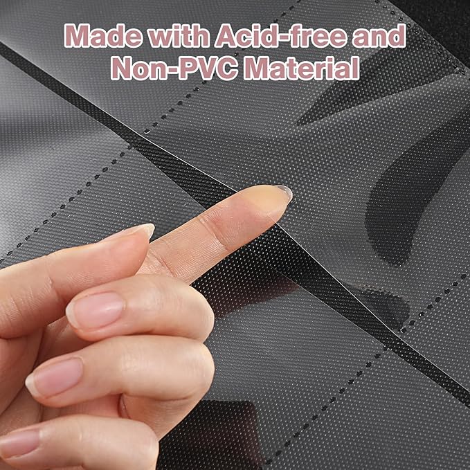 Toploader Binder, Holds 360 Toploaders, 100 Toploaders INCLUDED, 9-Pocket PU - Image 5