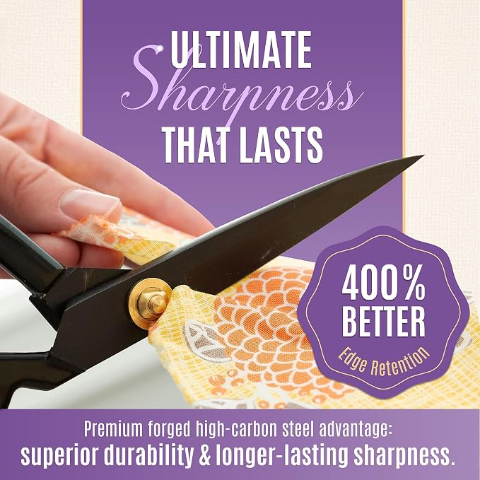 Professional 8 Inch Sewing Scissors - Image 3