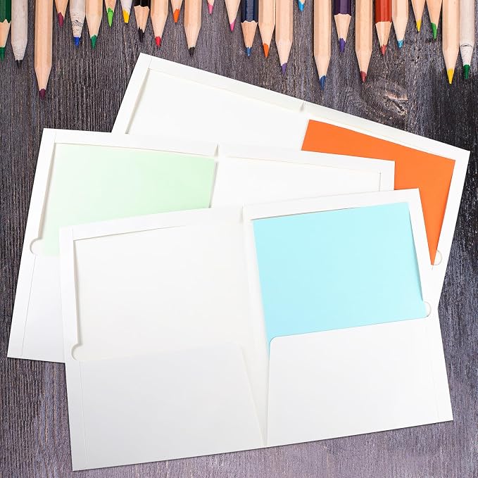 Yeaqee 200 Pack Folders Bulk - Image 5